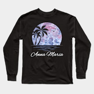 Anna Maria Florida Vacation Beach Island Family Long Sleeve T-Shirt
